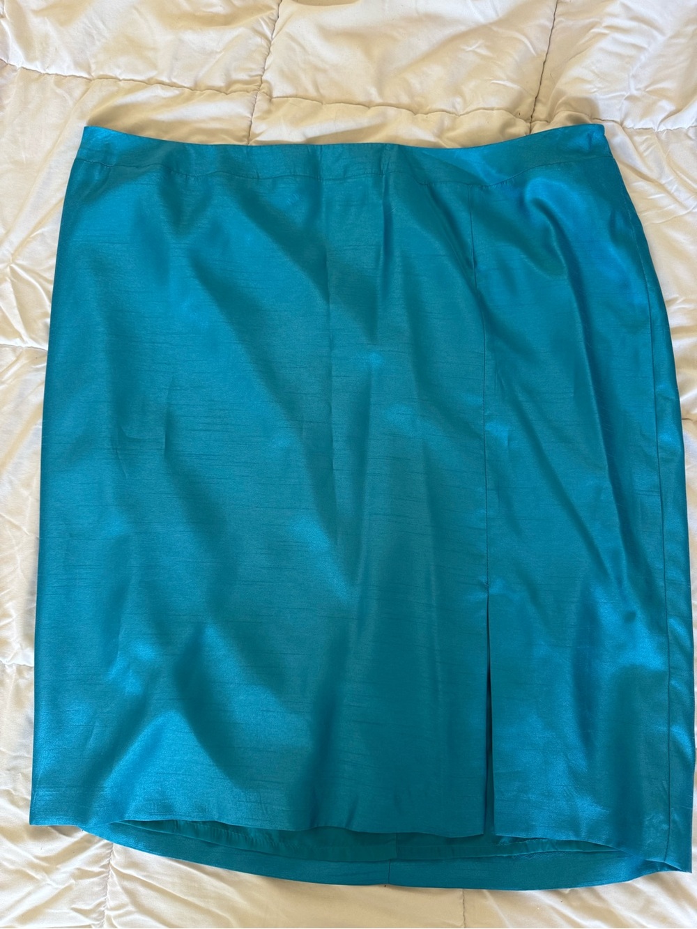 Women’s Teal Midi Pencil Skirt